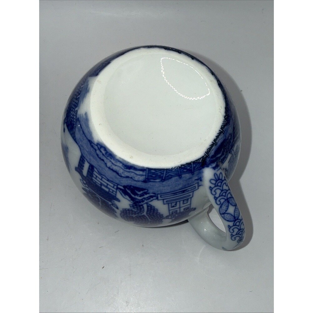Blue Willow Sugar And Creamer Set - Picture 6 of 12